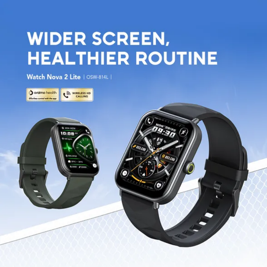 oraimo Watch Nova 2 Lite 1.93'' AMOLED Full Touch Color Screen Smart Watch