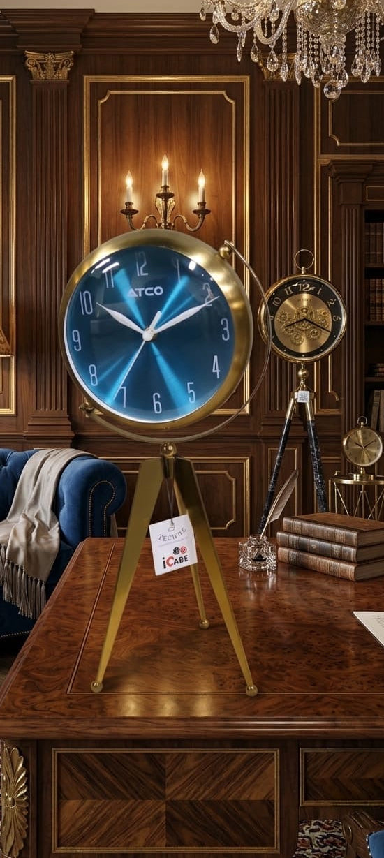 Premium Gold Desk Clock