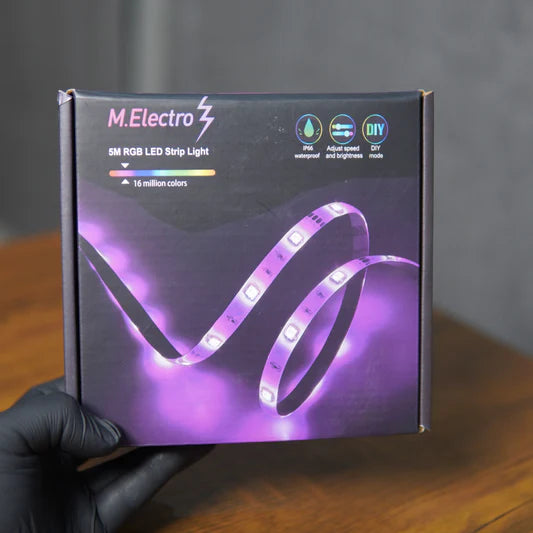 M.electro 5m RGB LED WIFI Strip Light