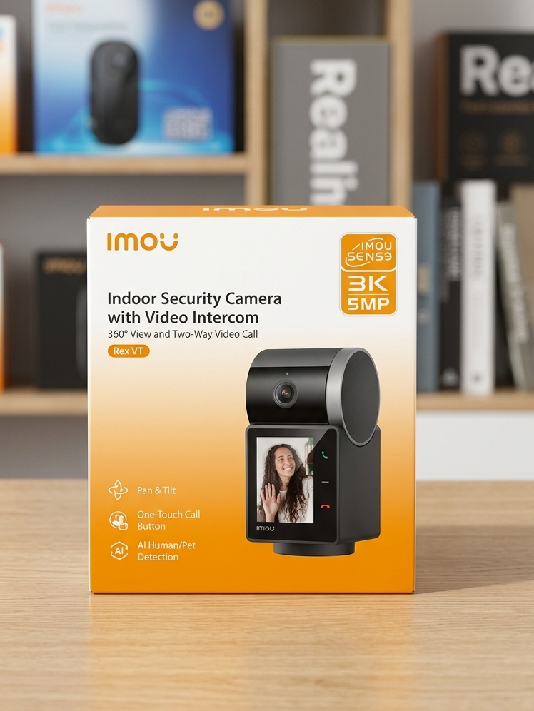 Imou Rex VT 5MP indoor security camera