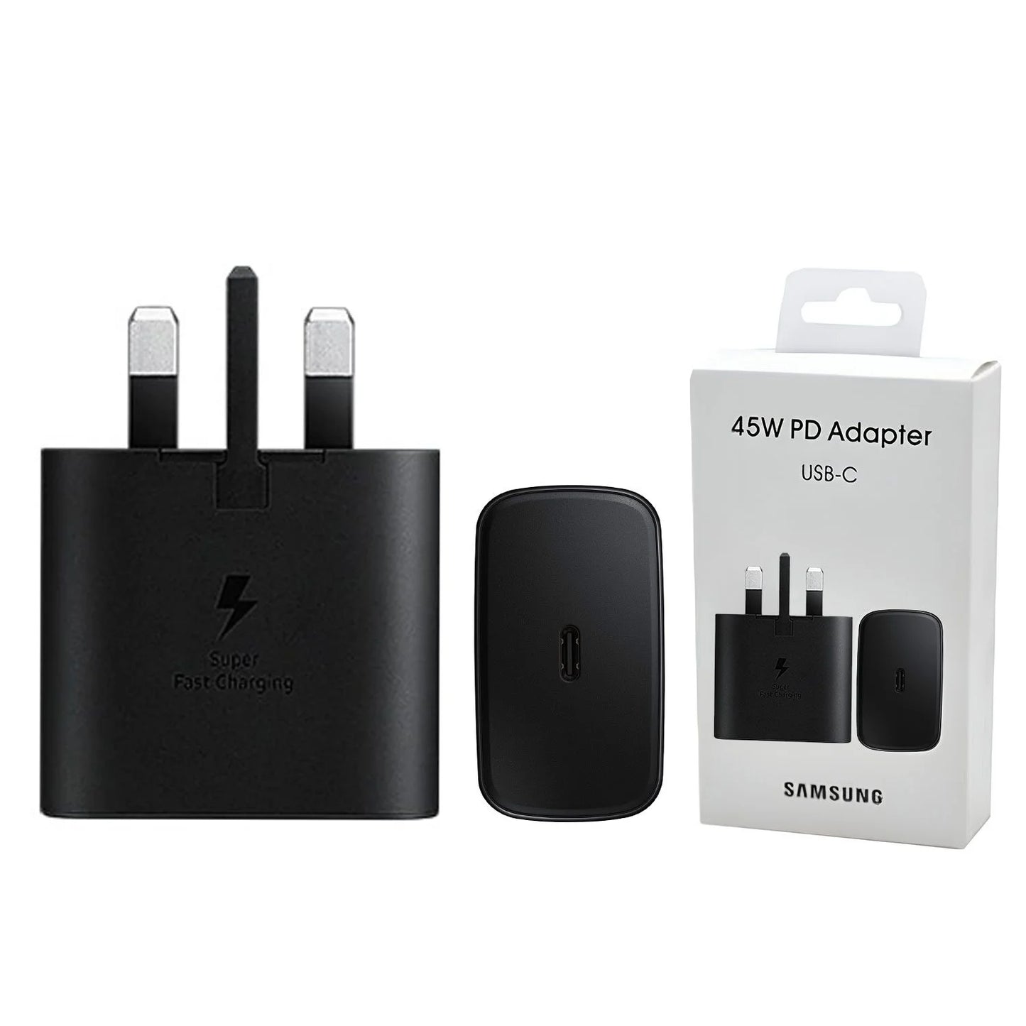 SAMSUNG 45W ORIGNAL CHARGER (with cable)
