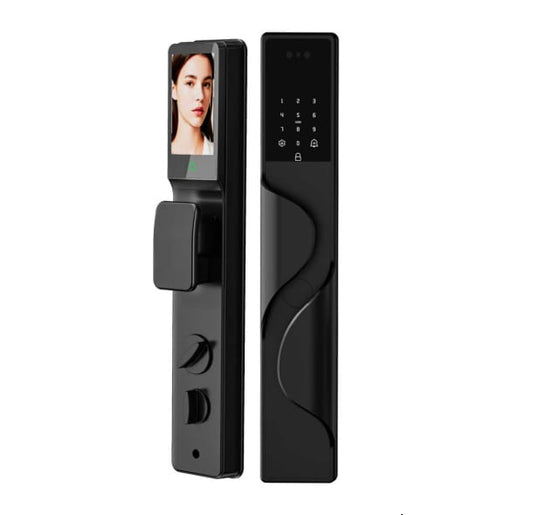 Smart Fingerprint Digital Door Lock – Password, IC Card & Key | Fully Automatic Security Lock
