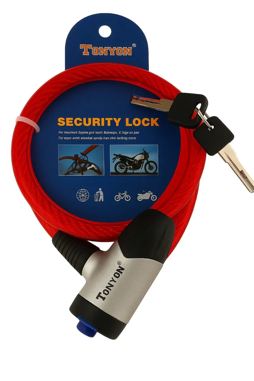 Motorcycle Bike Wire Lock