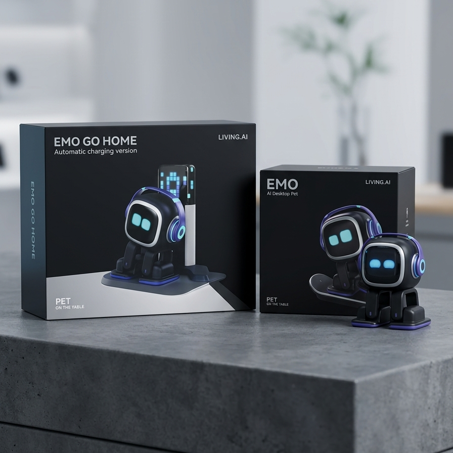 EMO AI Desktop Pet (Emo Go Home) With charging station