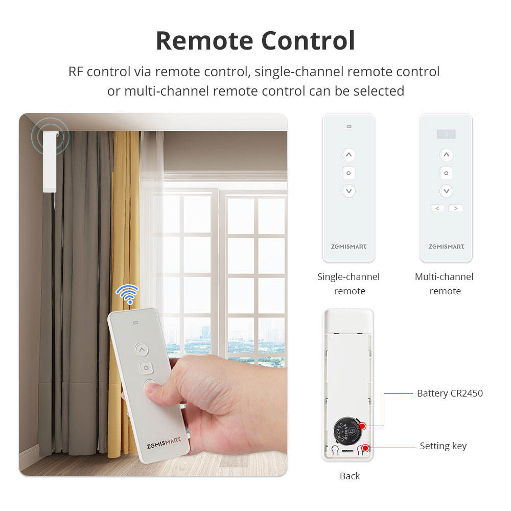 Curtain Motor Combination Track Set