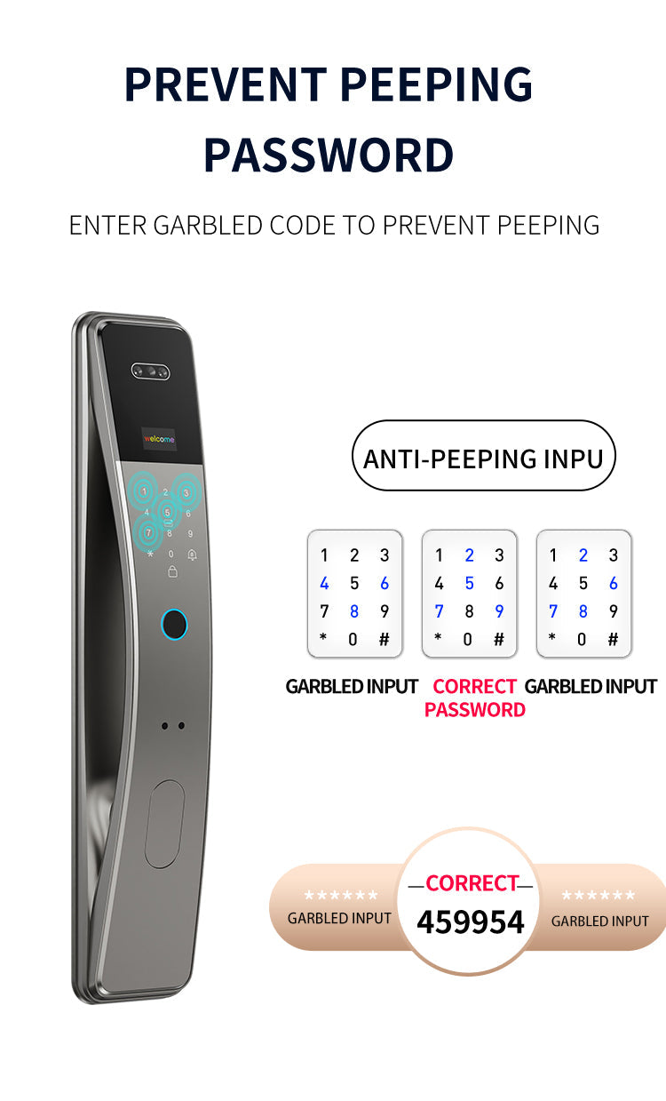 Smart Door Lock Face Recogntion-LWF29P