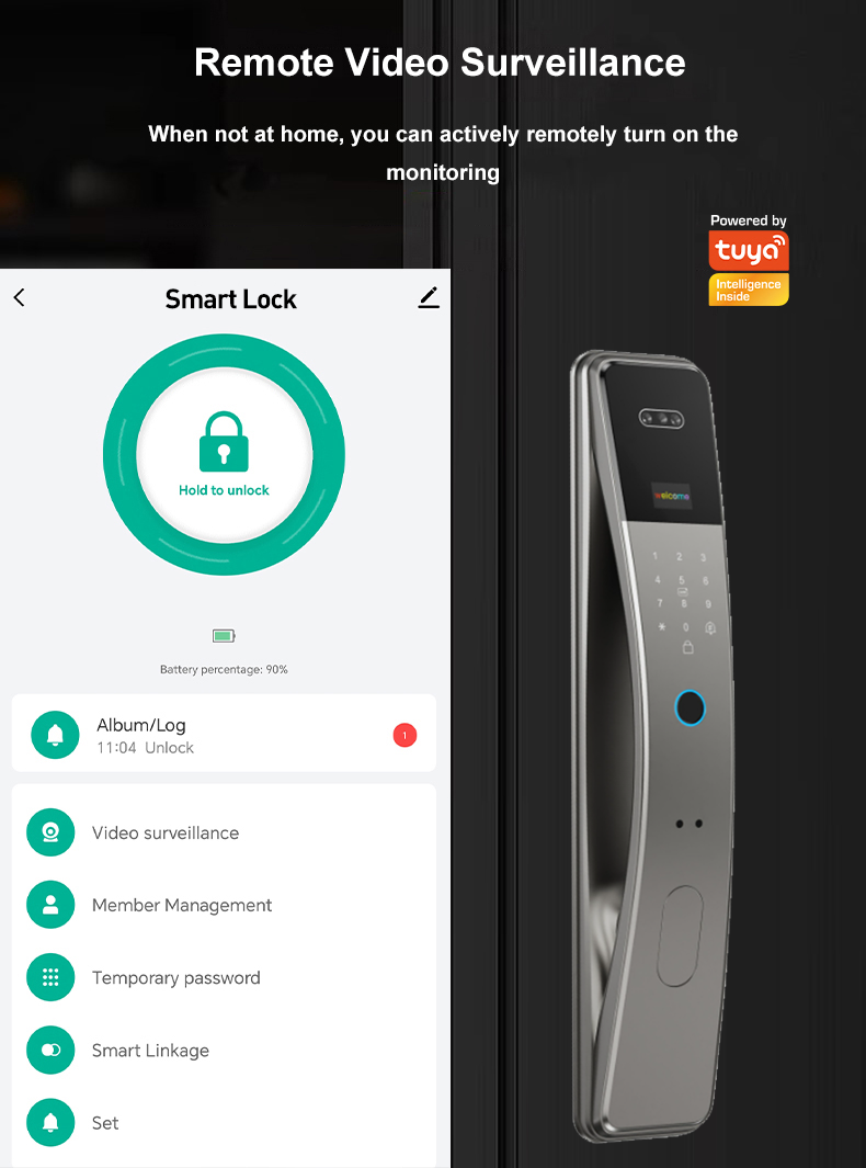 Smart Door Lock Face Recogntion-LWF29P