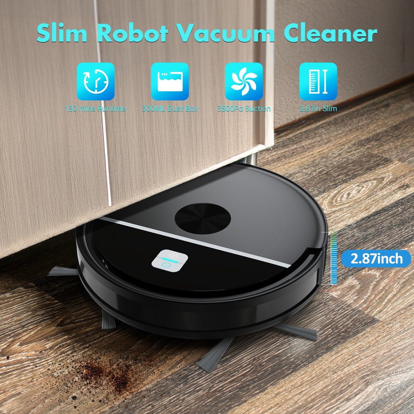 Smart Cleaner Robot (Hard Floors,Carpets)-MFR01