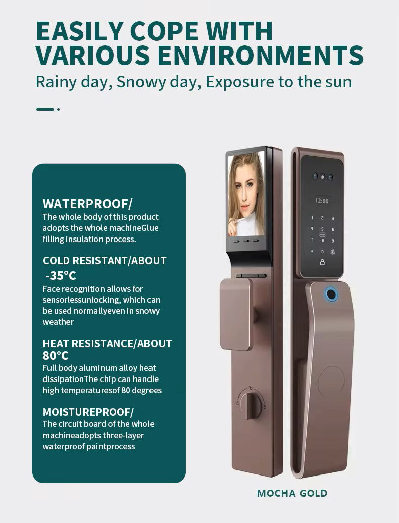 Smart Door Lock Face Recognition-LWT12