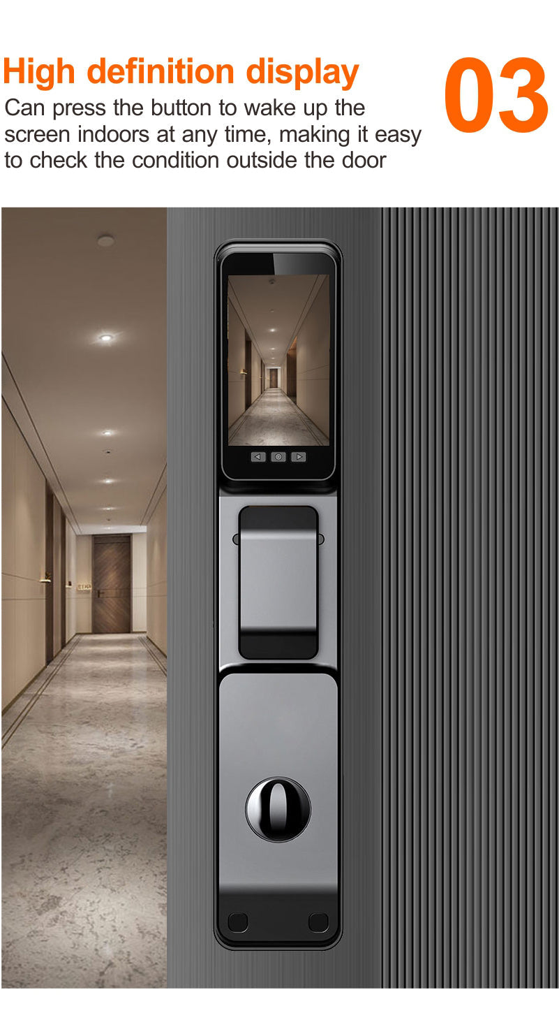 Face id Door Lock-LWF17