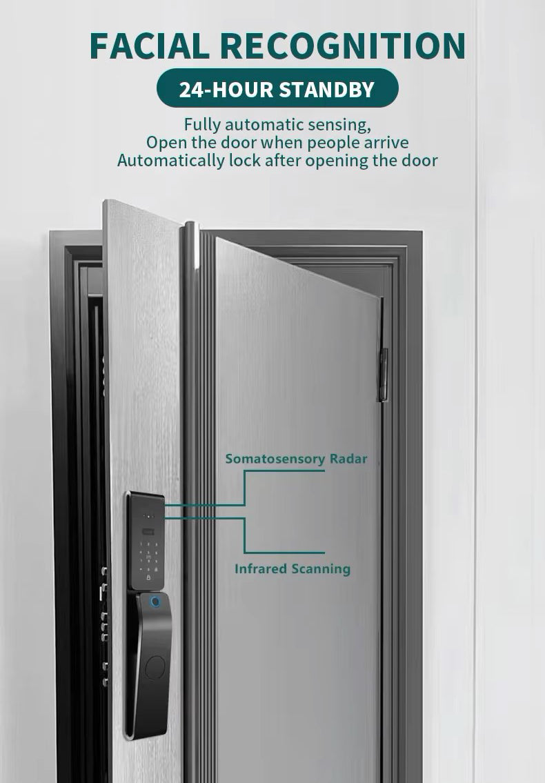 Smart Door Lock Face Recognition-LWT12