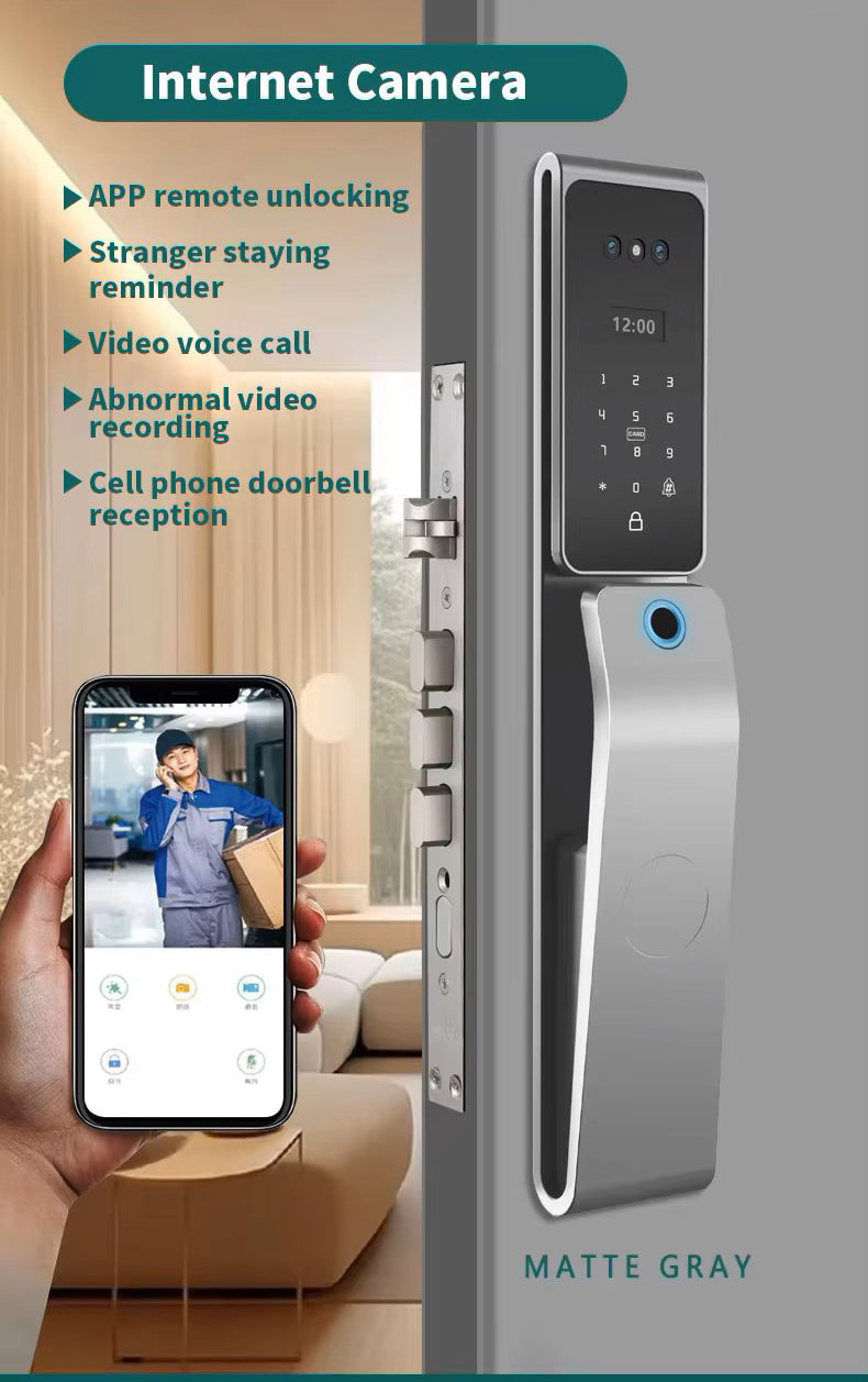 Smart Door Lock Face Recognition-LWT12