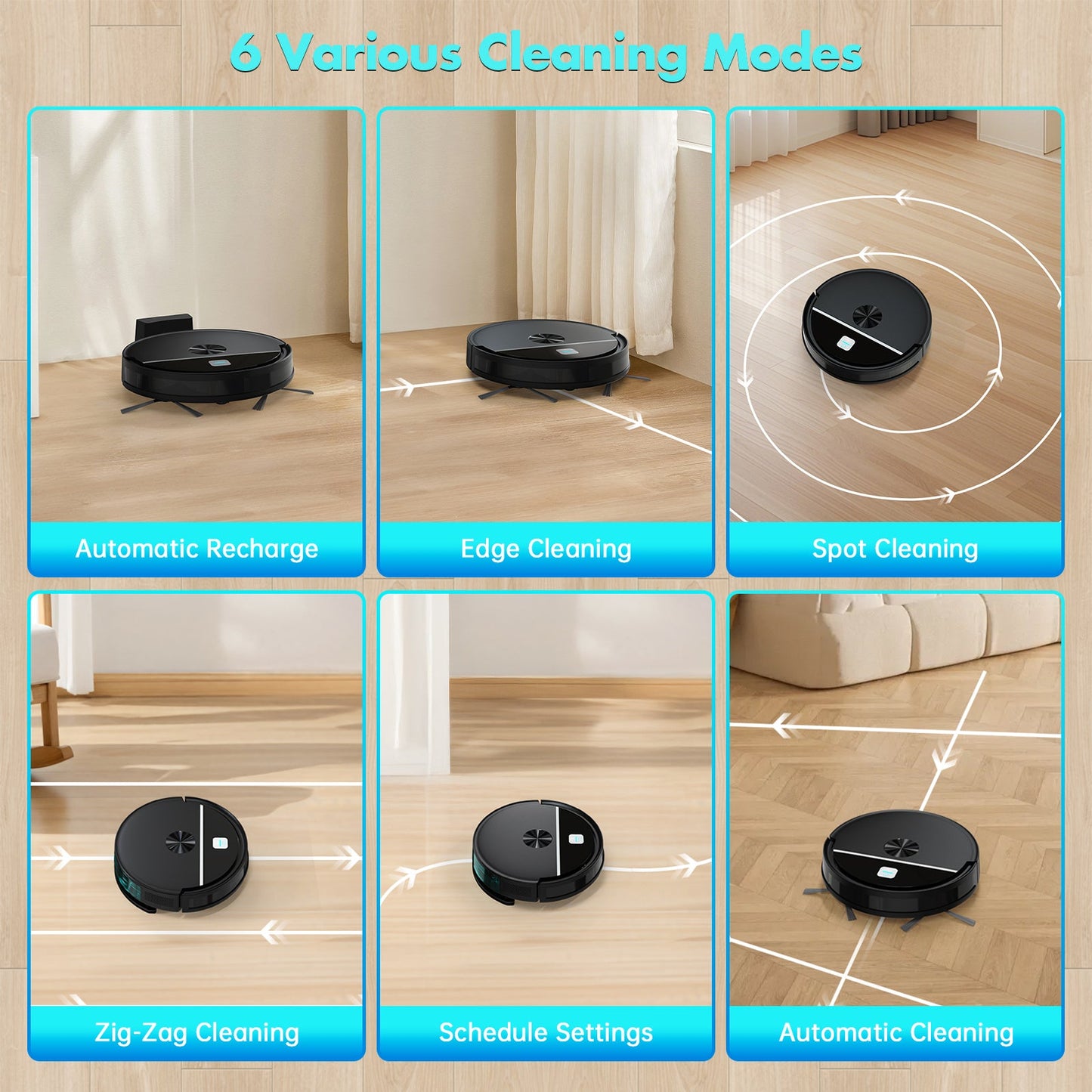 Smart Cleaner Robot (Hard Floors,Carpets)-MFR01