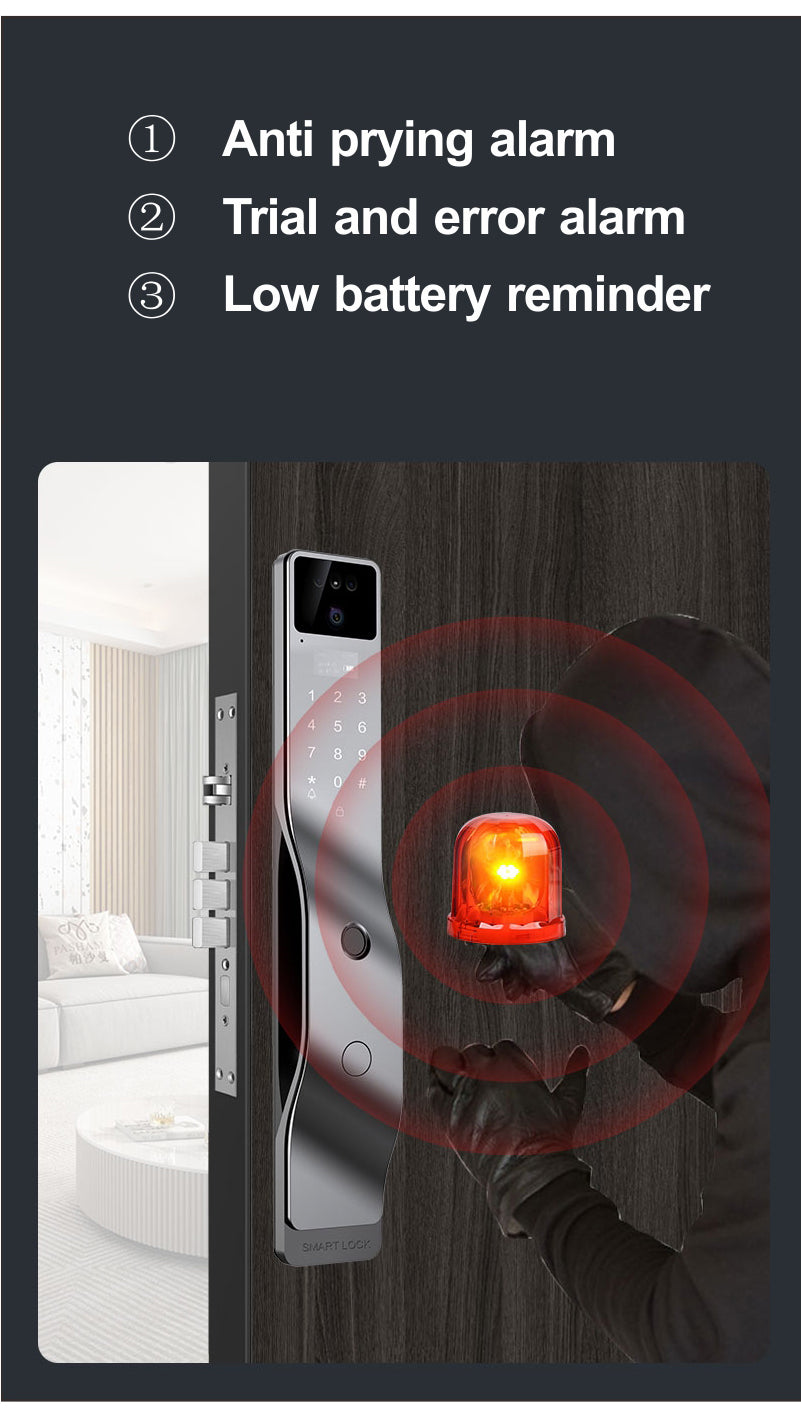 Face id Door Lock-LWF17
