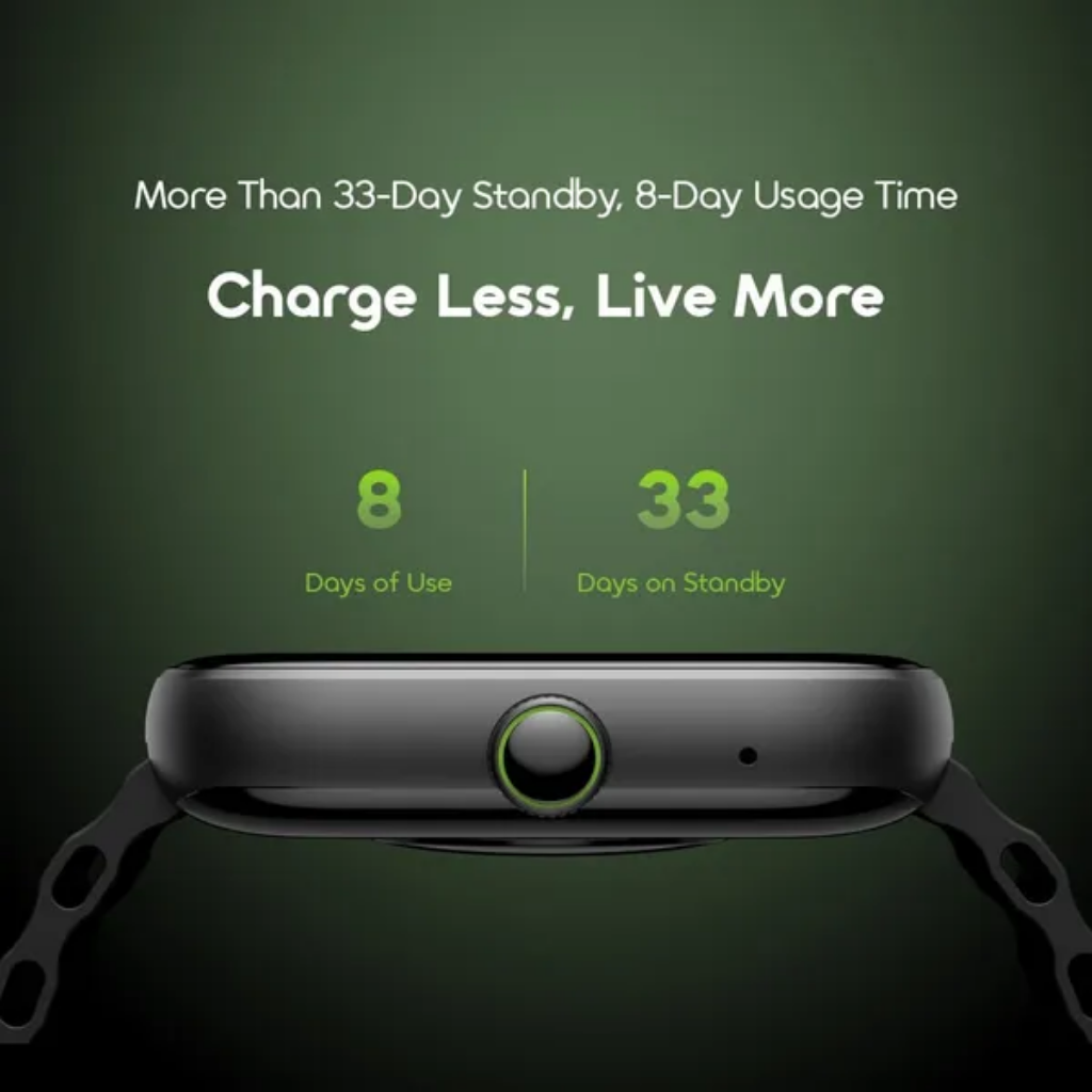 oraimo Watch 6 2.04" TFT IP68 Smart Watch