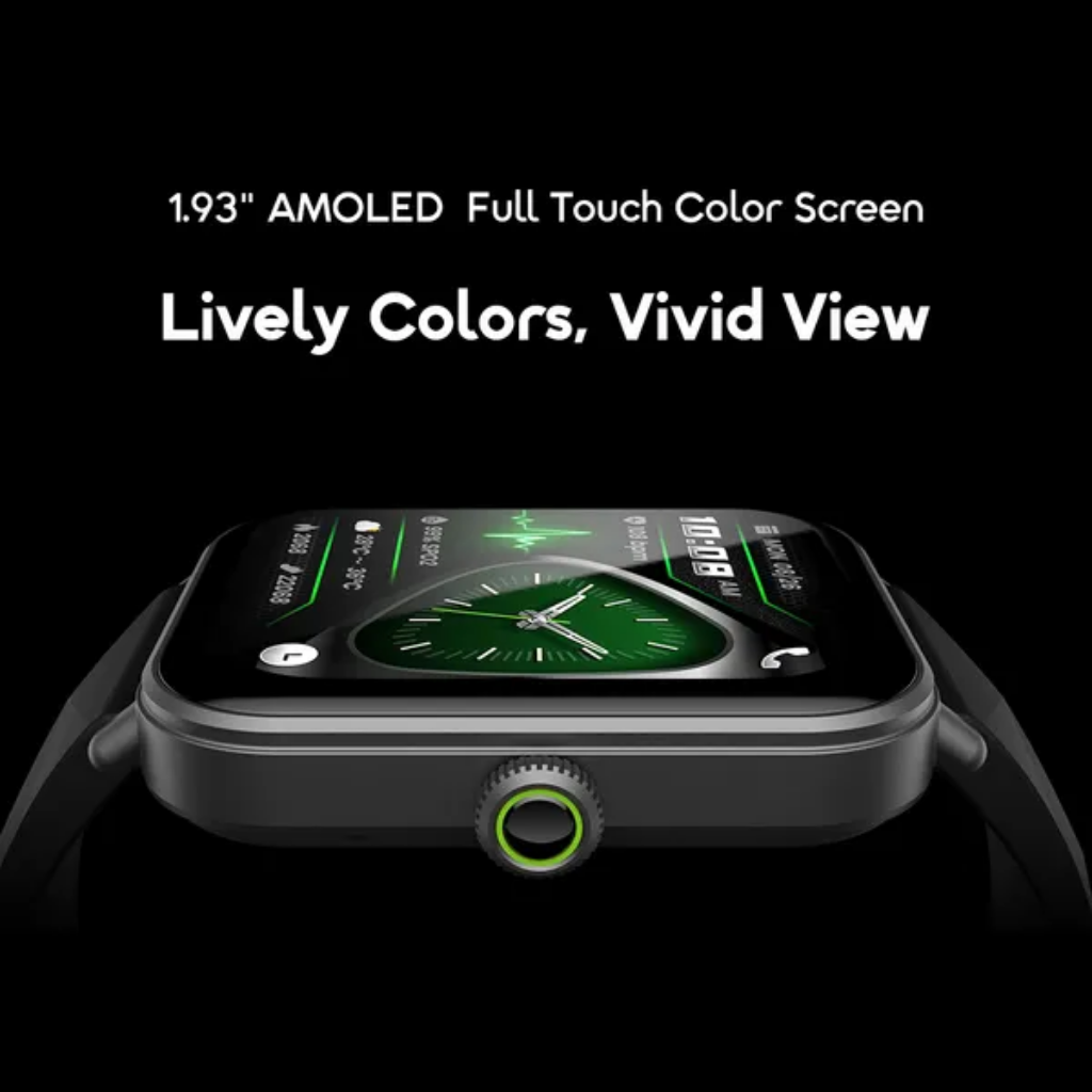 oraimo Watch Nova 2 Lite 1.93'' AMOLED Full Touch Color Screen Smart Watch