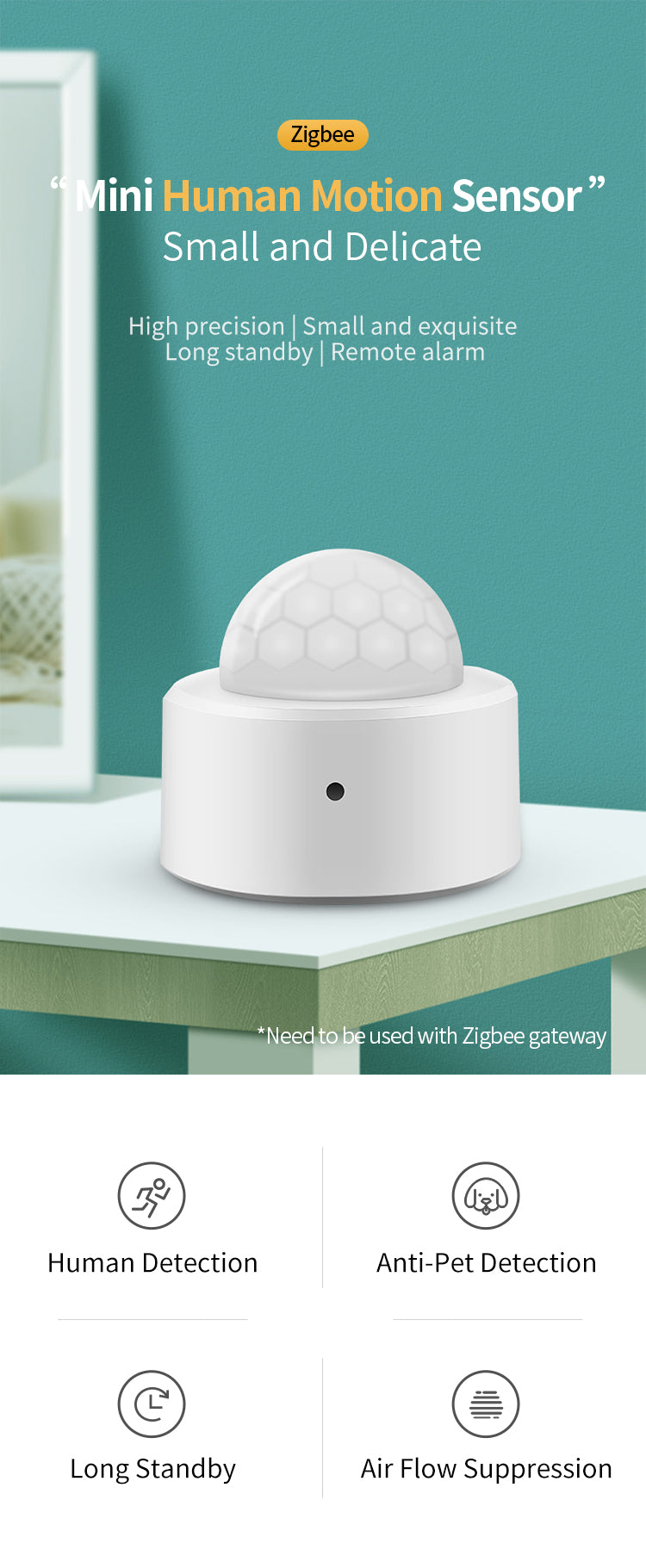 Smart Zigbee PIR Sansor-AZ71