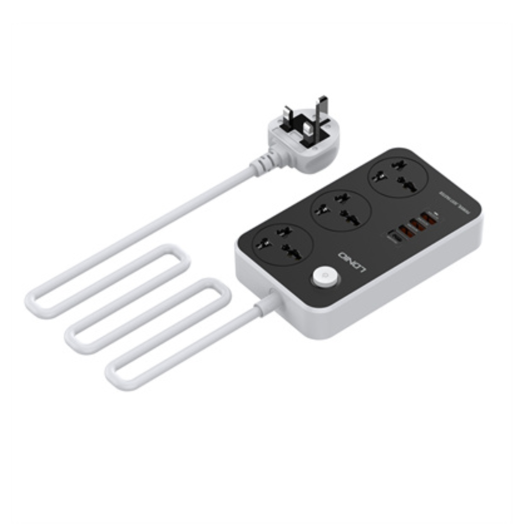 LDNIO SC3412 FAST CHARGING POWER EXTENSION