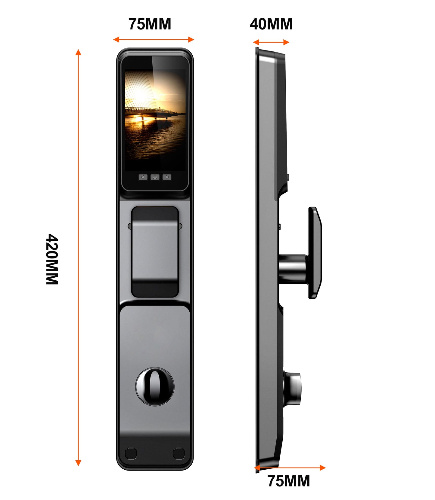 Face id Door Lock-LWF17