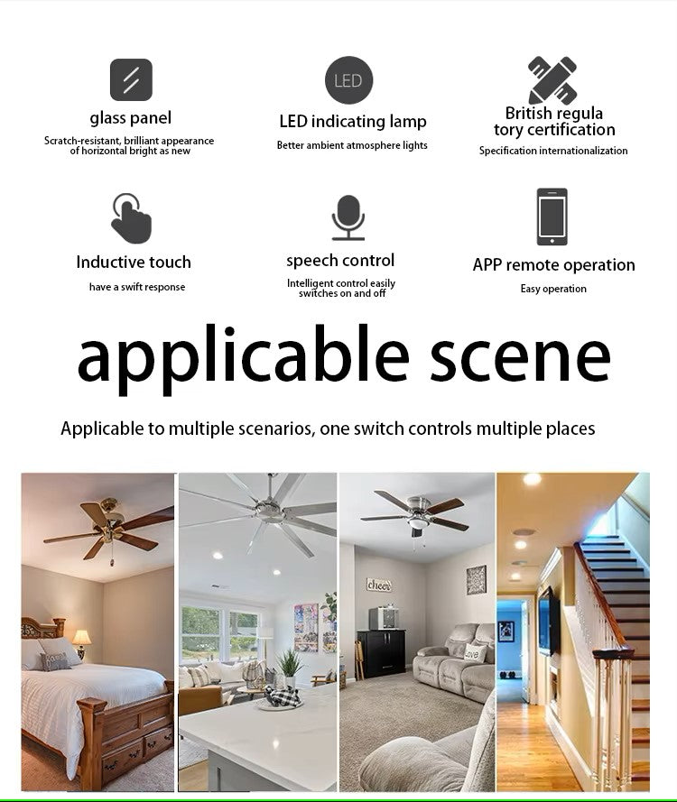 Fan Light Intelligent Switch-F23