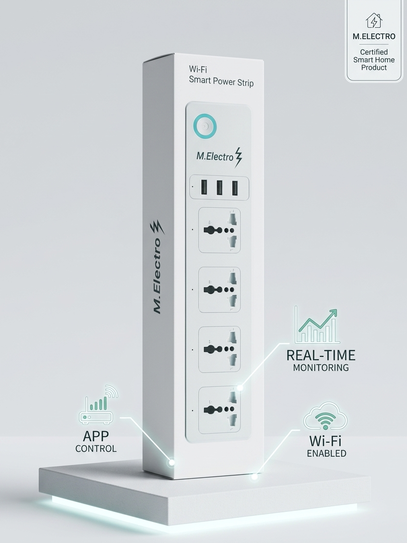 M.Electro Wi-Fi Smart Power Strip