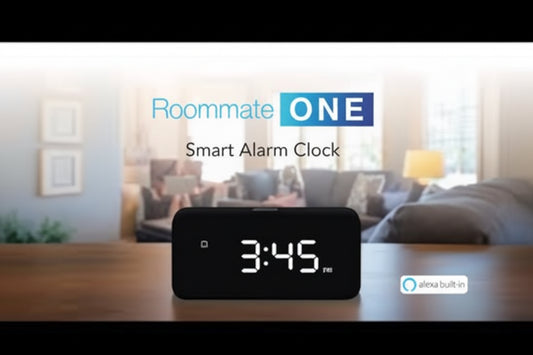 Reason® ONE Smart Alarm Clock with Alexa Built-in.