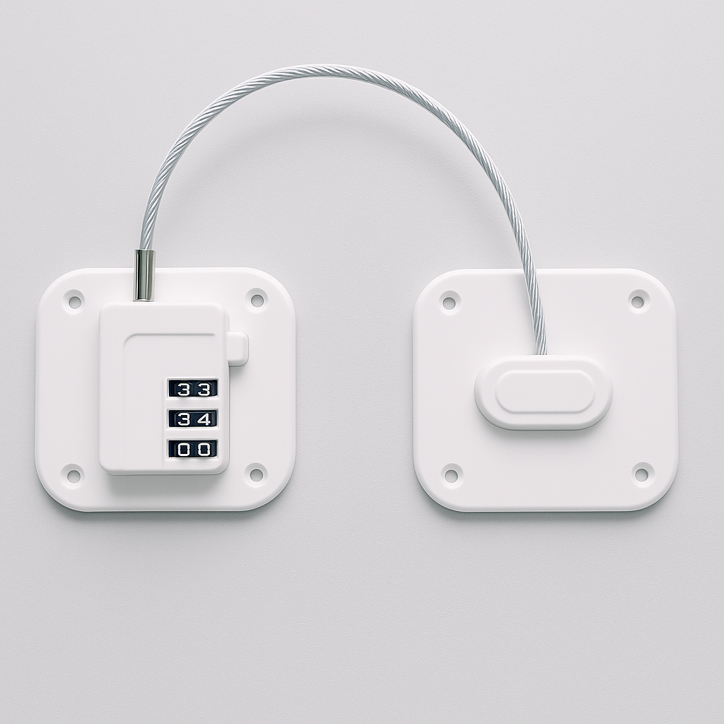 3 digit cabniet and fridge lock