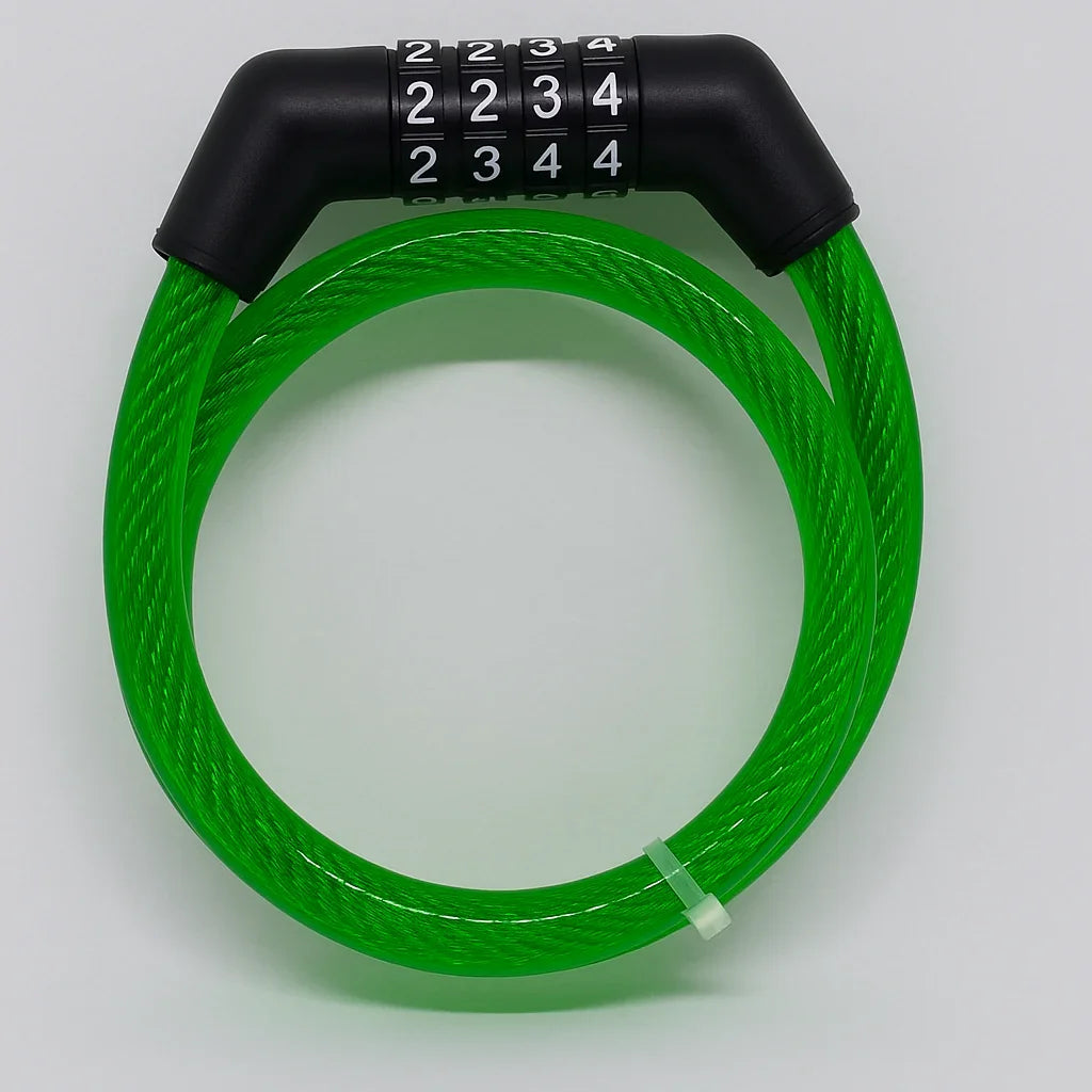 Portable Security 4-Digit Code Bike Lock