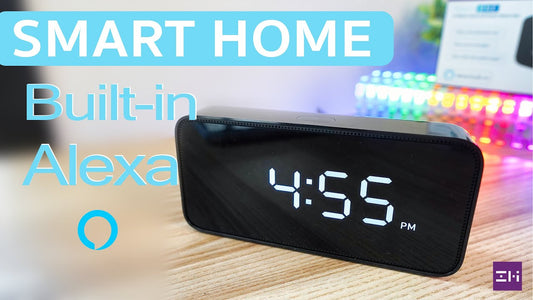 Reason® ONE Smart Alarm Clock with Alexa Built-in.
