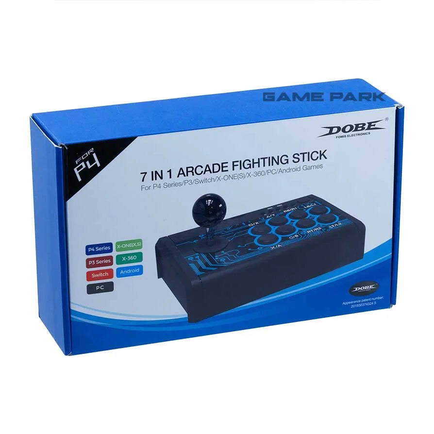 7-in-1 Arcade Fighting Stick (Model TP4-1886)