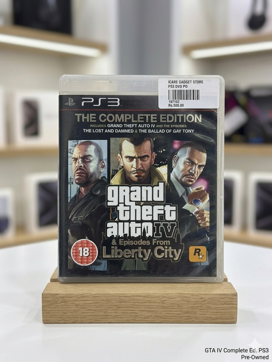 Grand Theft Auto IV Game (PO)