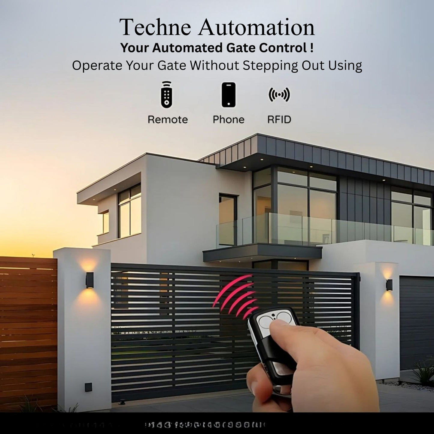 Techne Automated Gate Control System