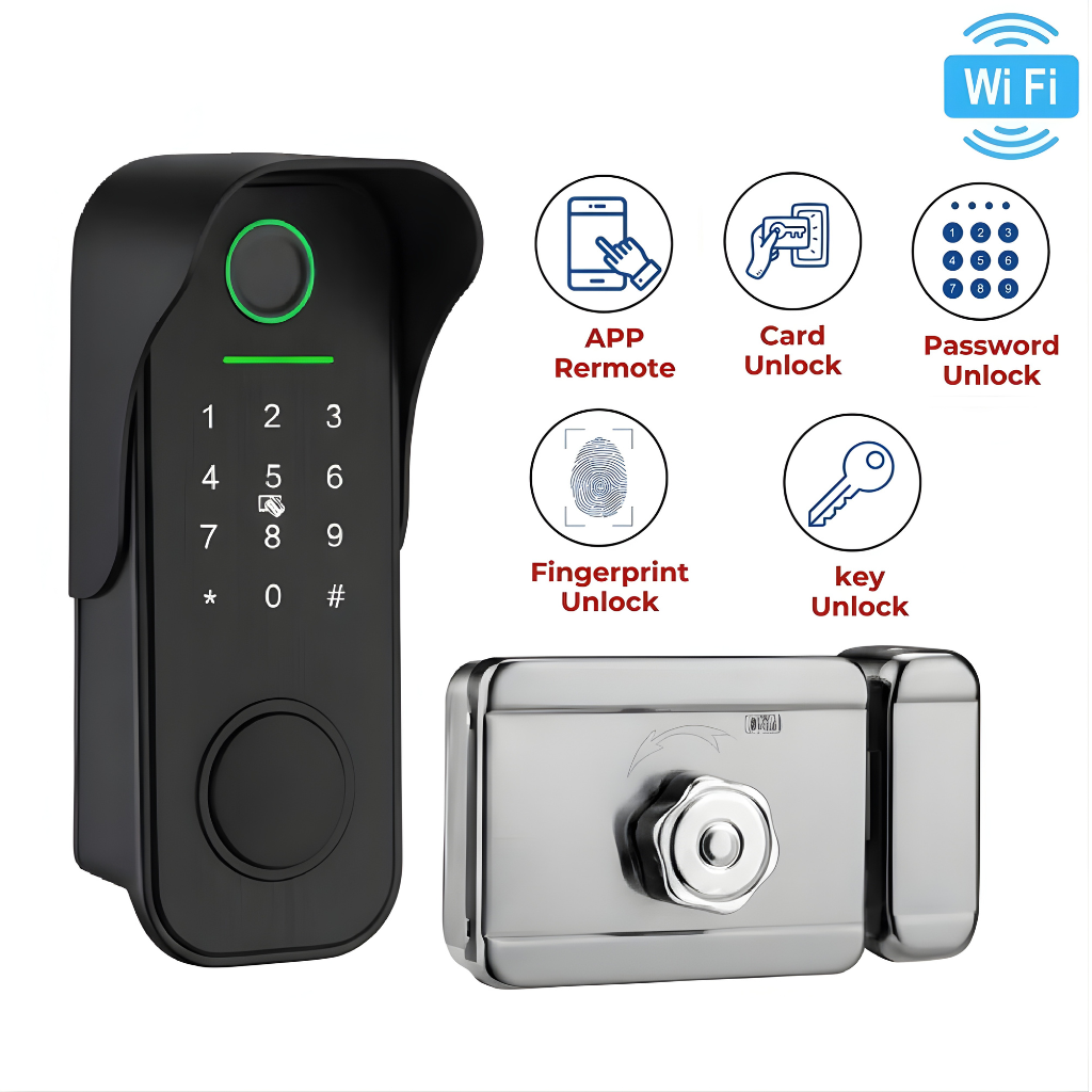 Techne Automation Elite 5-in-1 Smart Gate Lock