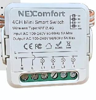 Smart Module Switch-4Ch