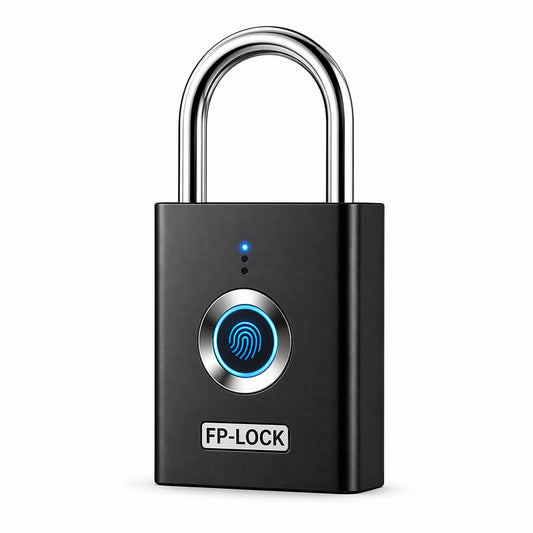 Smart Fingerprint Padlock Waterproof Zinc Alloy Biometric