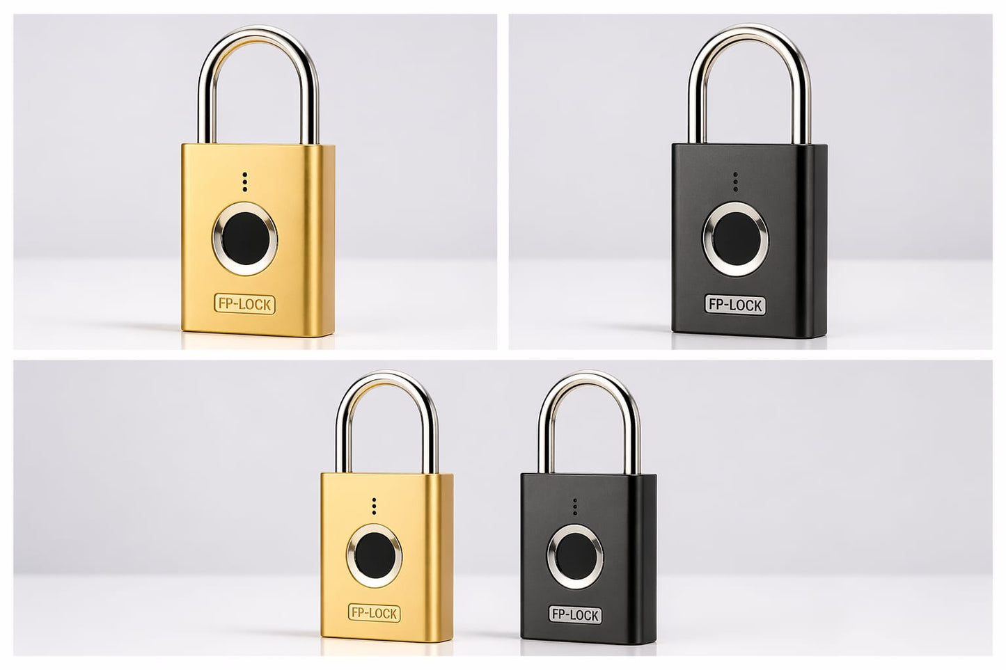 Smart Fingerprint Padlock Waterproof Zinc Alloy Biometric