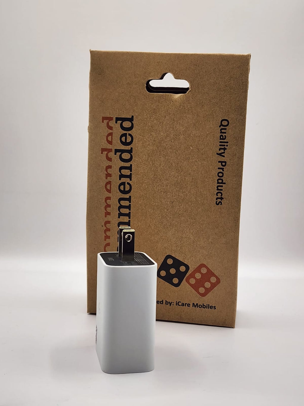iCare Gadgets "Recommended" 30W Power Adapter for Lightning & Type-C Fast Charging