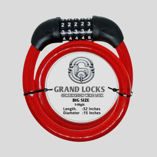 5-Digit Password Bicycle Lock