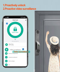 3D Face & Fingerprint Door Lock-LWF27s