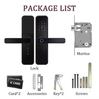 Smart Door Lock with FingerPrint-LWD26