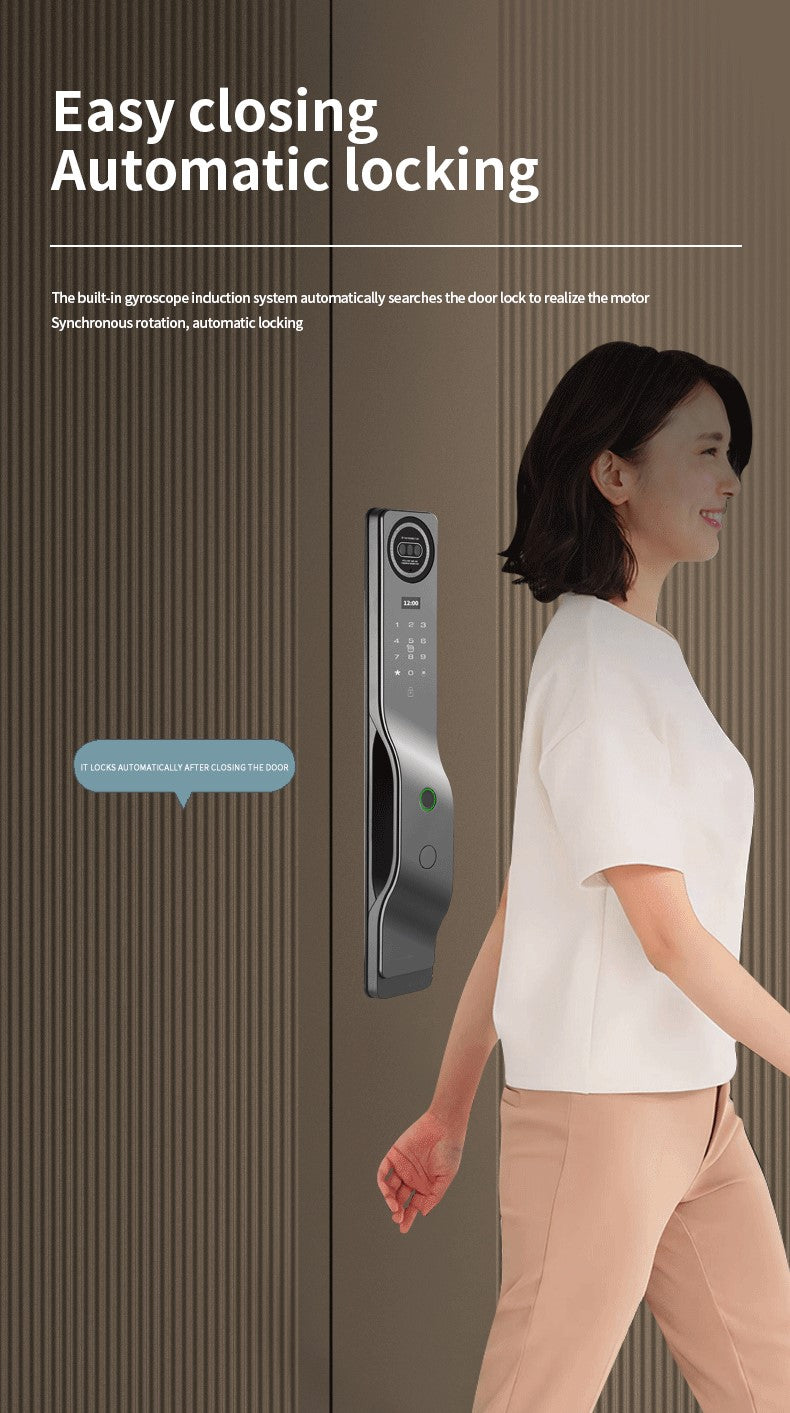 3D Face & Fingerprint Door Lock-LWF27s